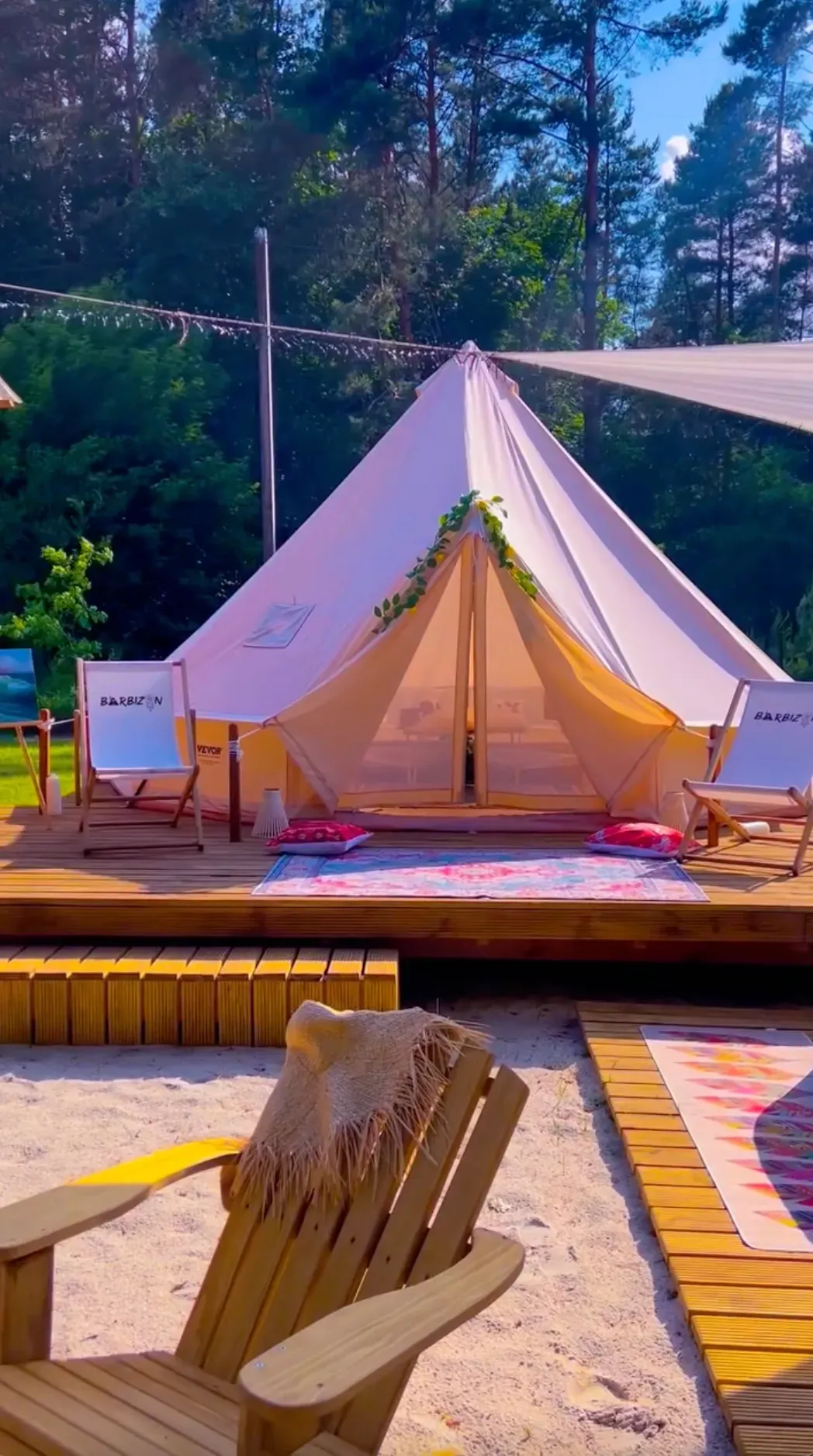 GLAMPING Barbizon — фото локації для відпочинку у селі Андруга, Кременецькому районі, Тернопільській області, фото 1